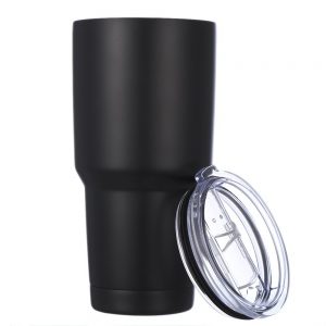 30oz Vacuum Insulated Travel Tumbler W/ Slider Lid-image