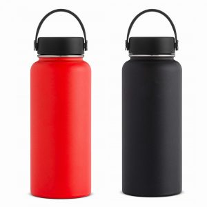 eco friendly customised foldable double layer stainless steel insulated custom water bottle-image