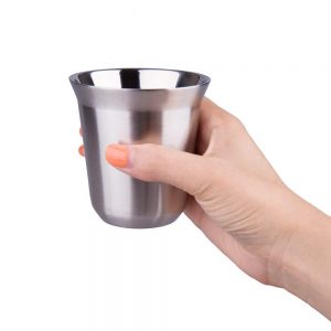 6oz Double Wall Stainless Steel Espresso Coffee Cups-image