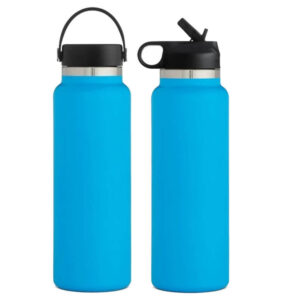 Amazon 40oz Wide Mouth Straw Lid Hydro Vacuum Insulated Flask-image