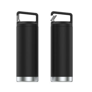 750ml Outdoors Sports Flask Thermos With Carabiner Lid-image