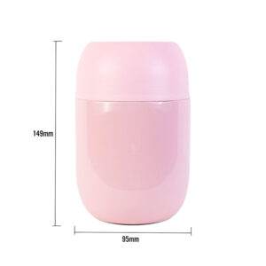 500ml Leak-Proof Vacuum Insulated Food Thermos with Folding Spoon-image