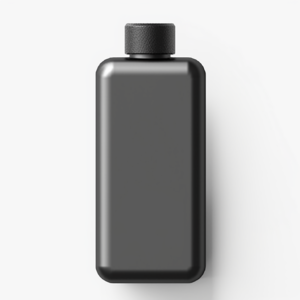 600ml Stainless Steel Flat Square Water Bottle-image