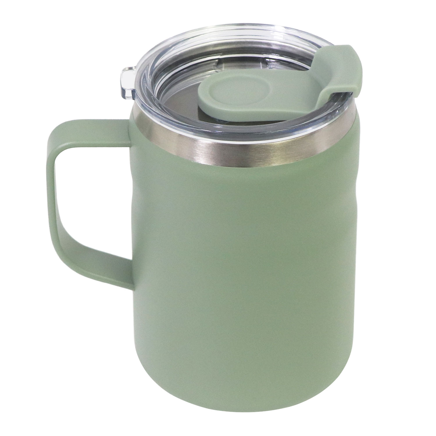 500ml 16oz Insulated Coffee Mug Travel Mug with Handle-image