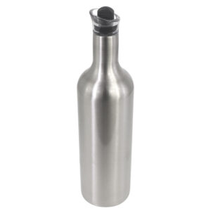 24oz 720ml Insulated Wine Bottle, Double Wall Stainless Steel-image