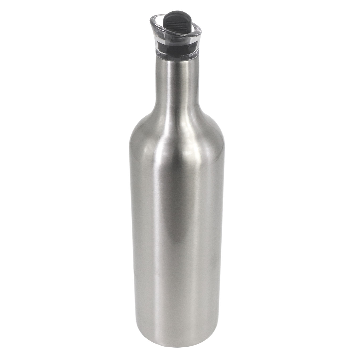 24oz 720ml Insulated Wine Bottle, Double Wall Stainless Steel-image