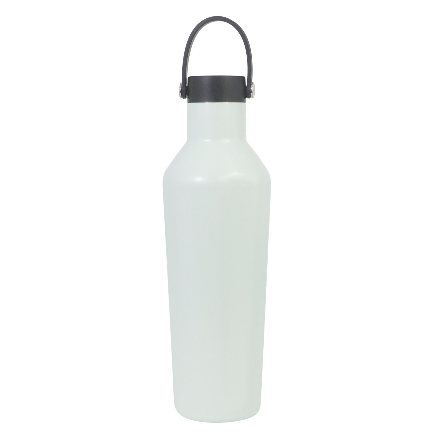 550ml Insulated Wine Bottle with Carrying Lid, Double Wall Stainless Steel-image