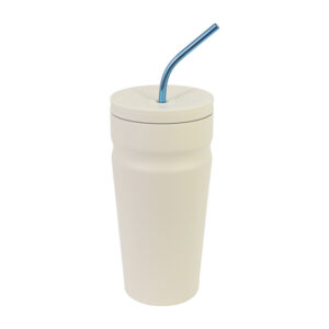 600ml 20oz Ergonomic Insulated Tumbler Stainless Steel-image