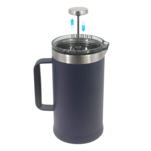 1L 34oz Vacuum Insulated French Press Coffee Maker-image